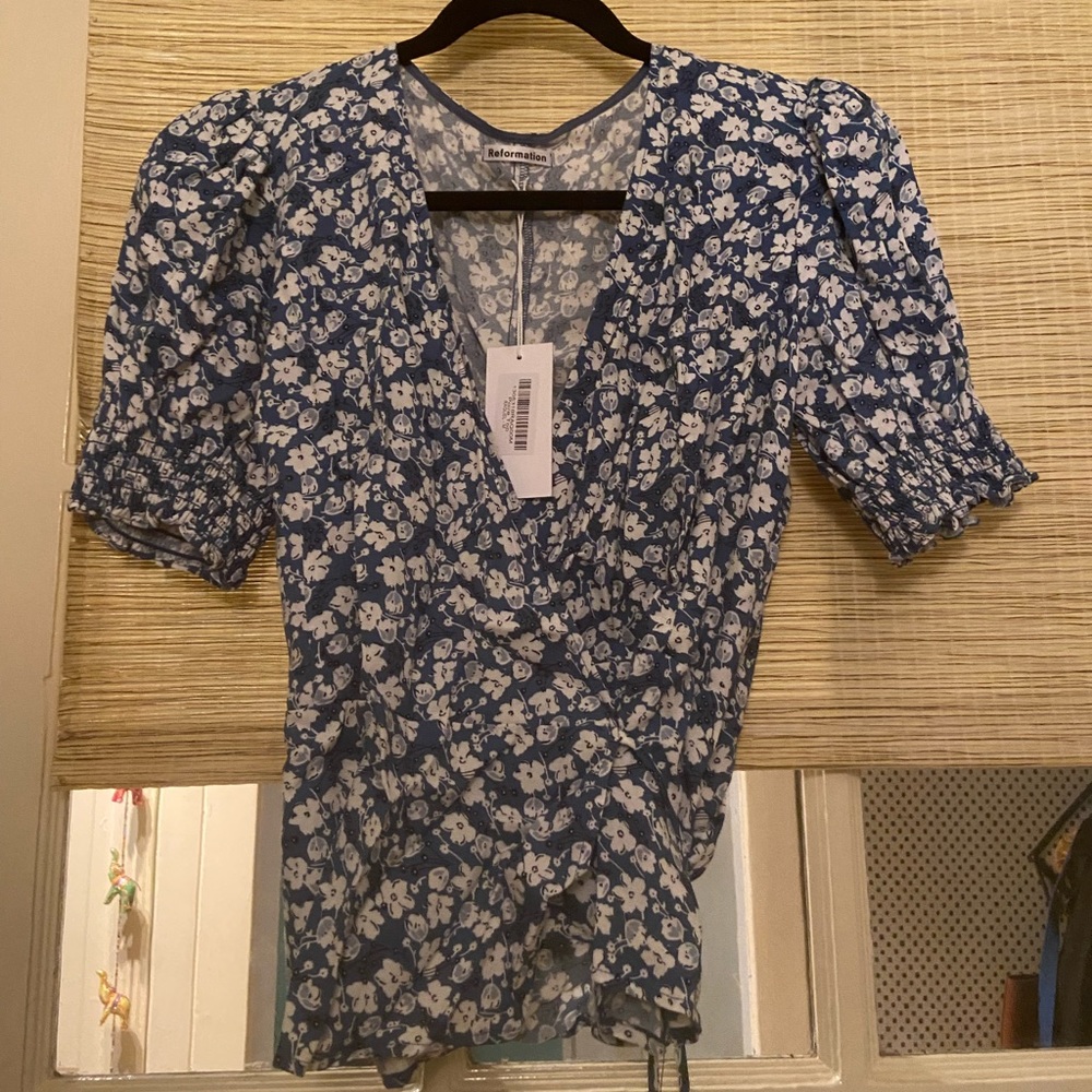 Reformation Blouse